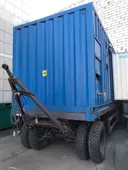 БУ дизельный генератор Cummins C900d5 в контейнере на шасси