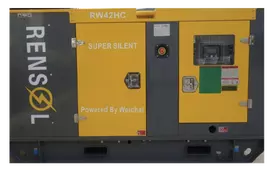 Дизельный генератор Rensol RW66HC в кожухе